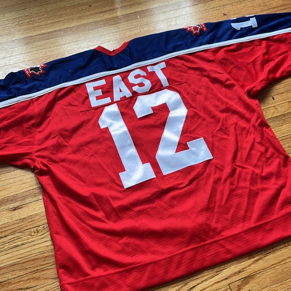 Vintage CJHL Hockey Jersey / Nike / XL / Made In Canada - Picture 5 of 10